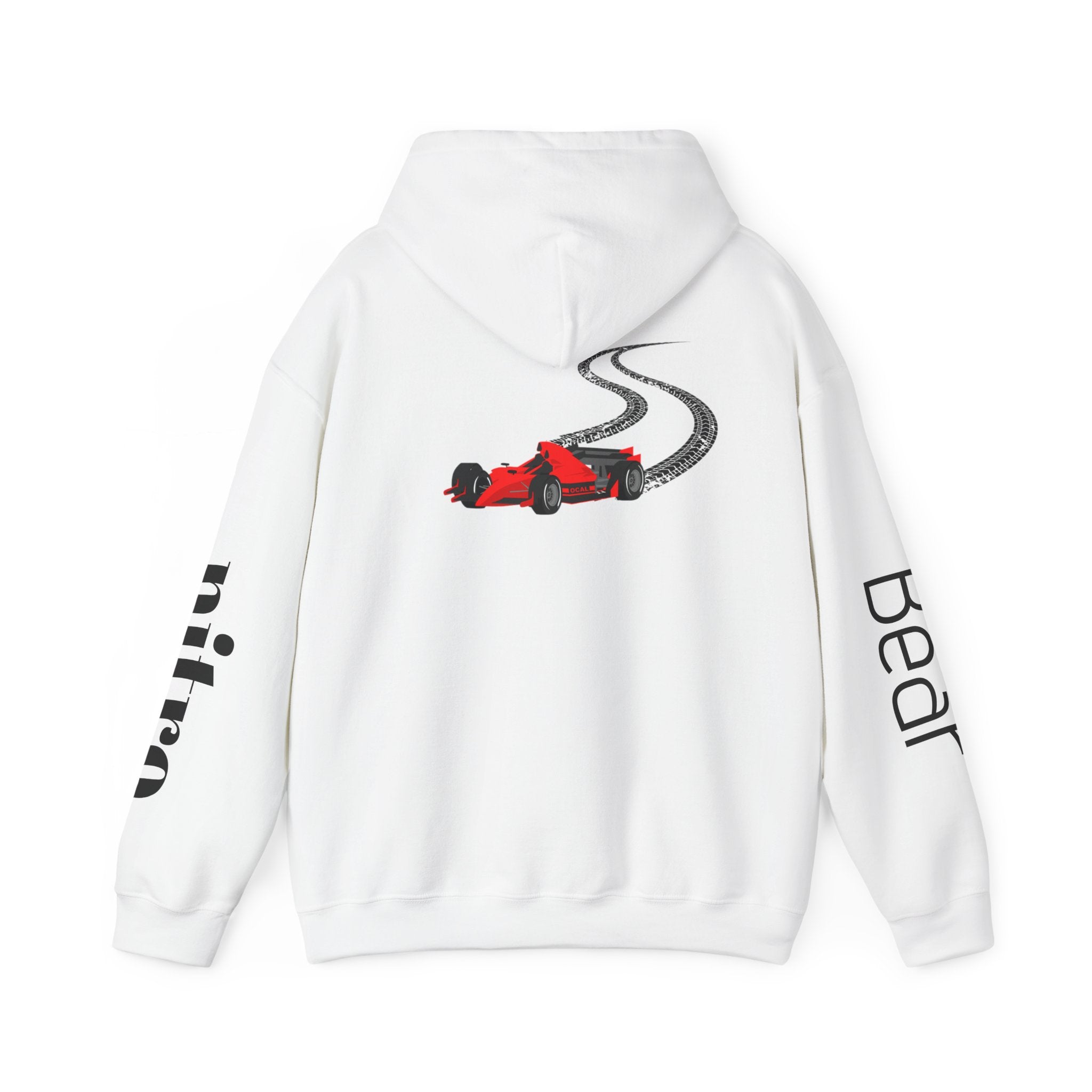 Nitro Bear Co. Racing Hoodie — Drift Car Graphic Pullover