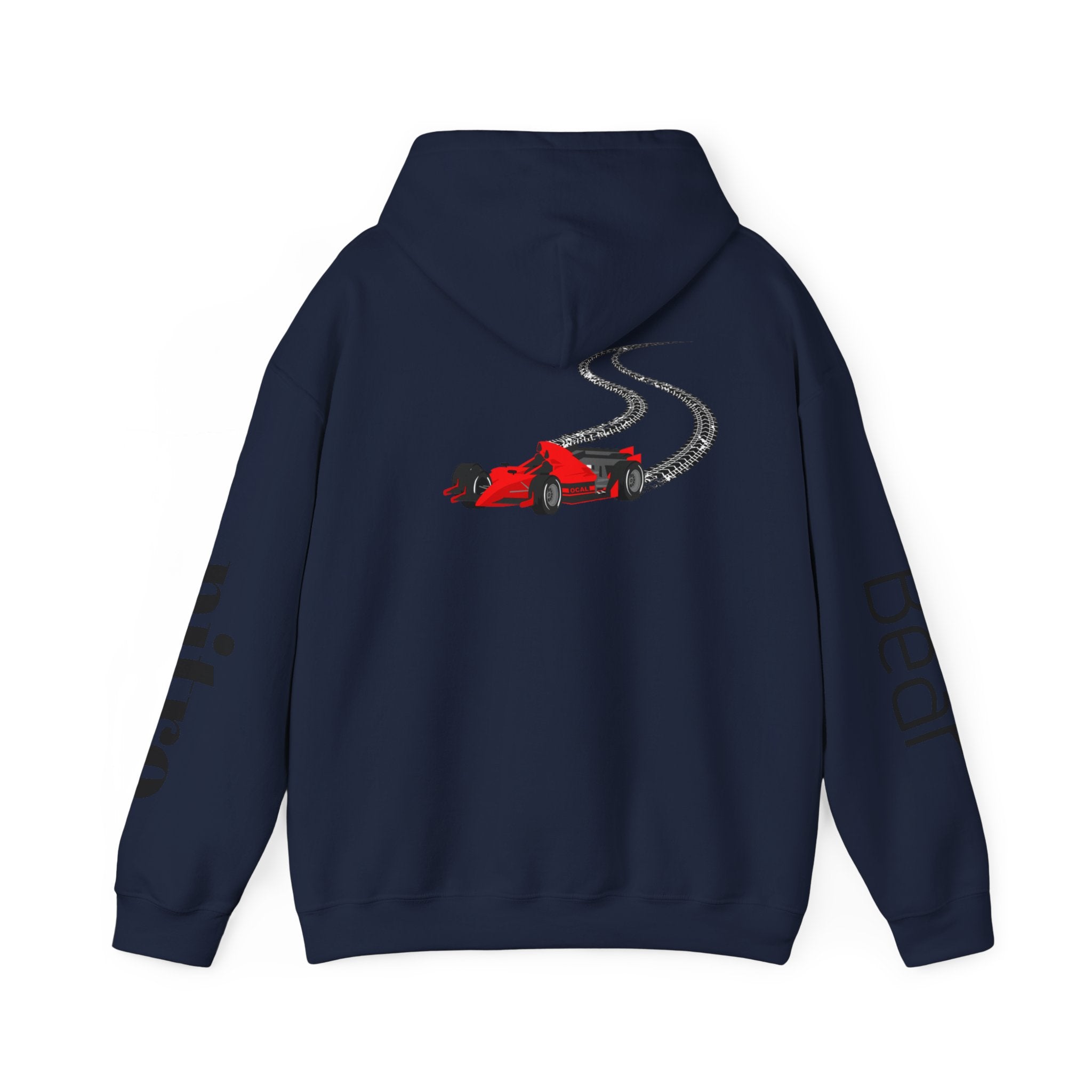 Nitro Bear Co. Racing Hoodie — Drift Car Graphic Pullover