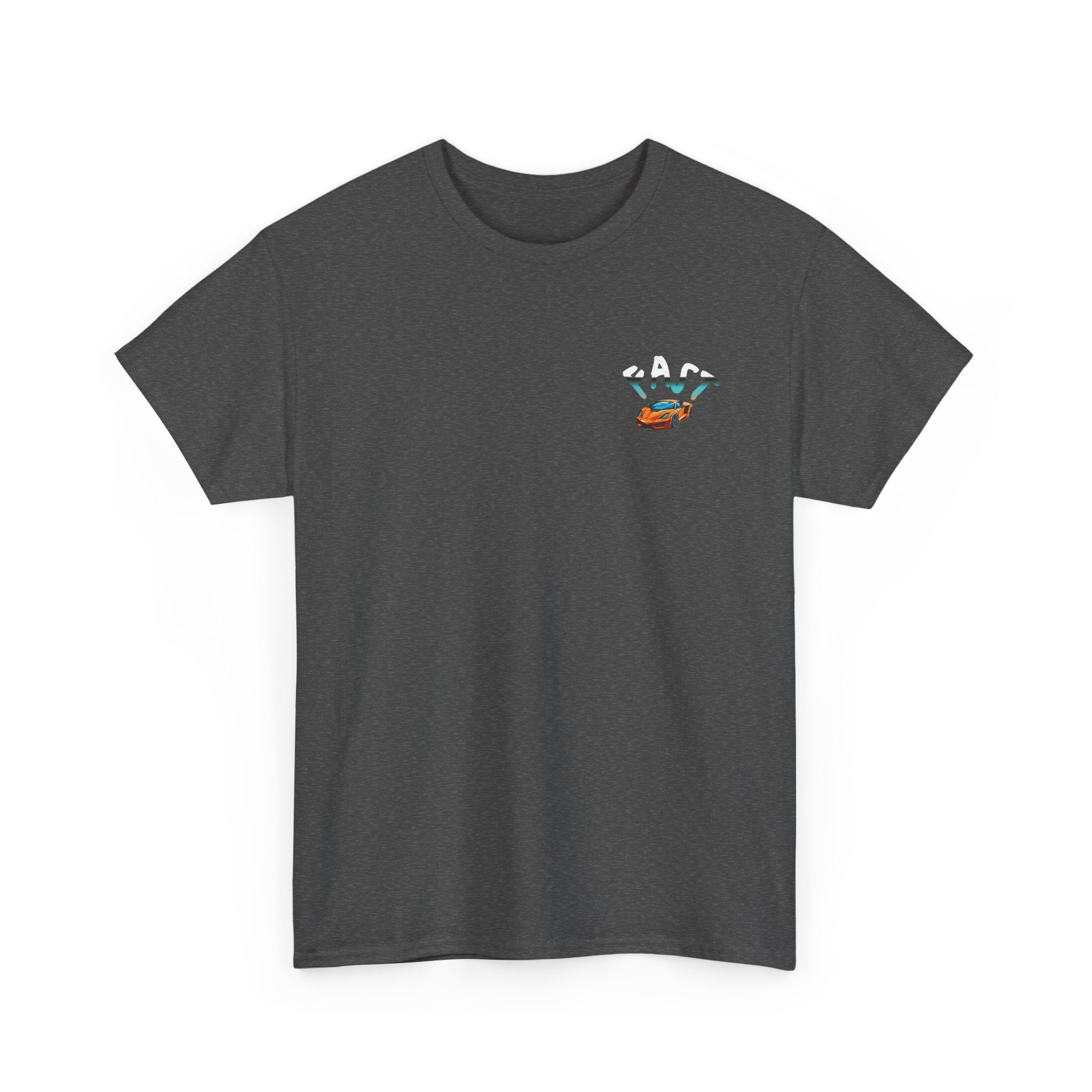 Racing Glitch Tee — Retro Speed Car Graphic T-Shirt