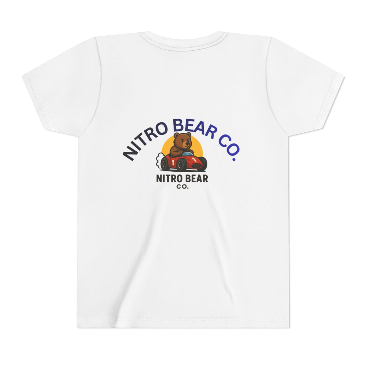 Youth Tee - Nitro Bear Co. Kids Racing Bear Logo T-Shirt