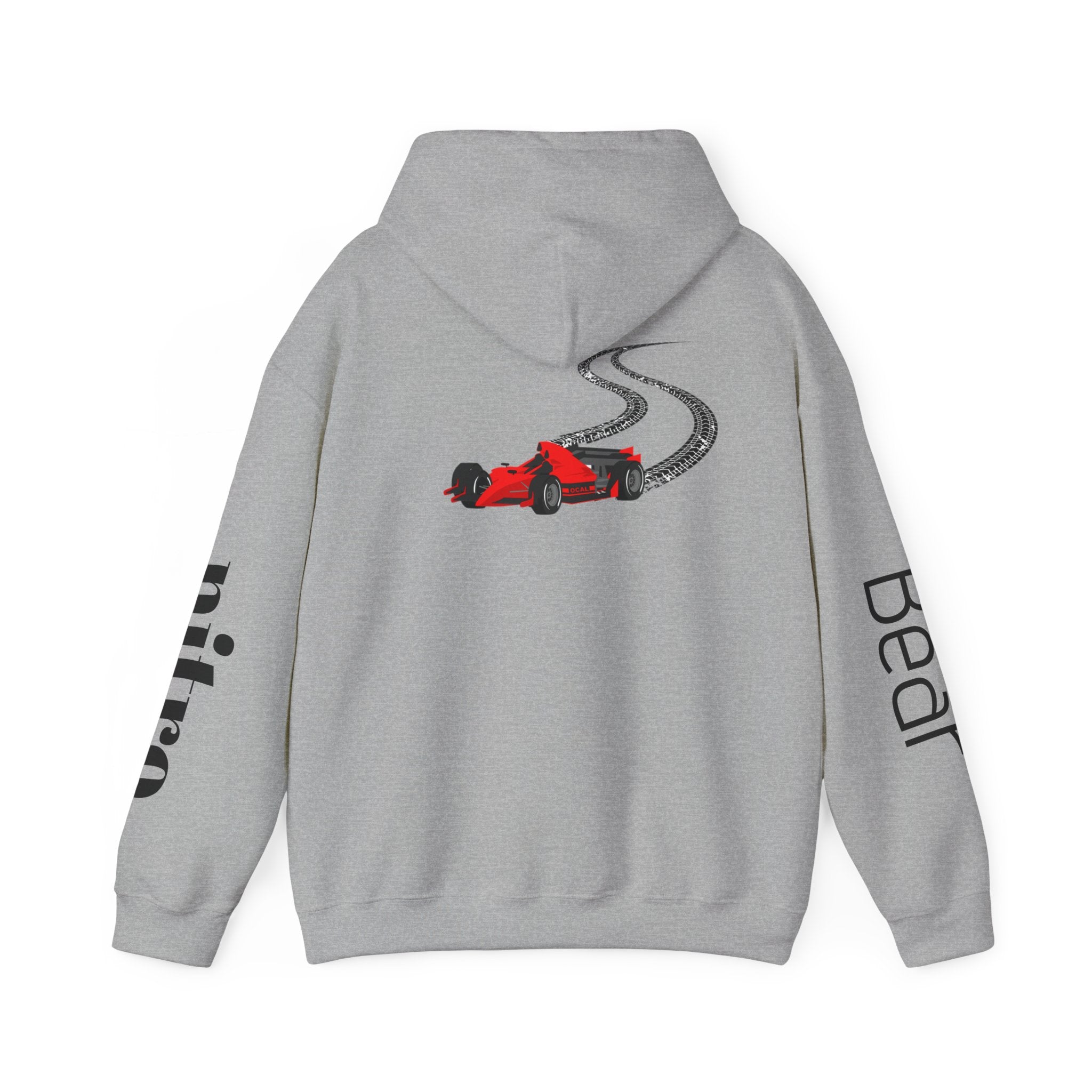 Nitro Bear Co. Racing Hoodie — Drift Car Graphic Pullover