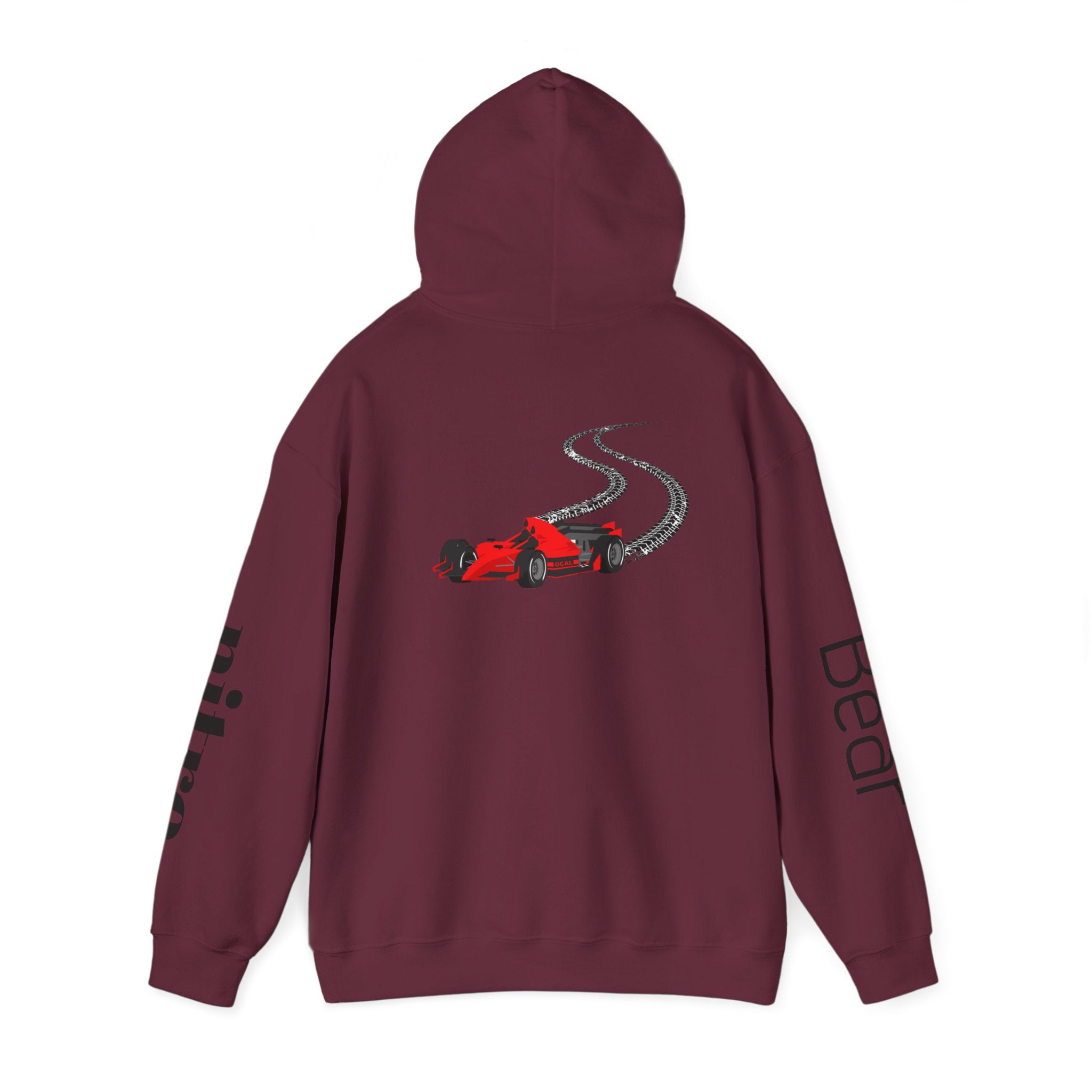 Nitro Bear Co. Racing Hoodie — Drift Car Graphic Pullover