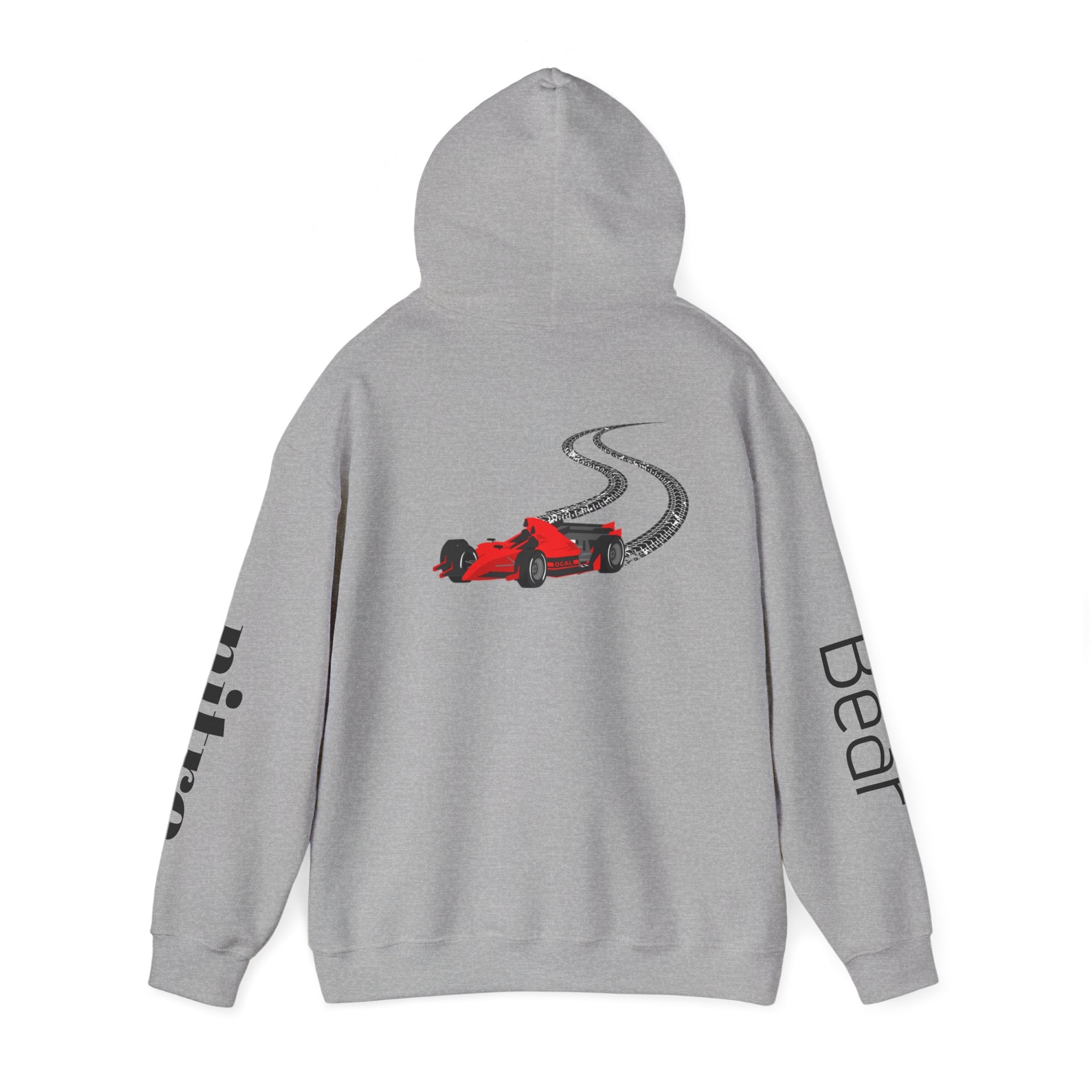 Nitro Bear Co. Racing Hoodie — Drift Car Graphic Pullover