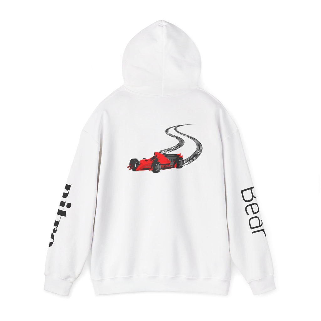 Nitro Bear Co. Racing Hoodie — Drift Car Graphic Pullover