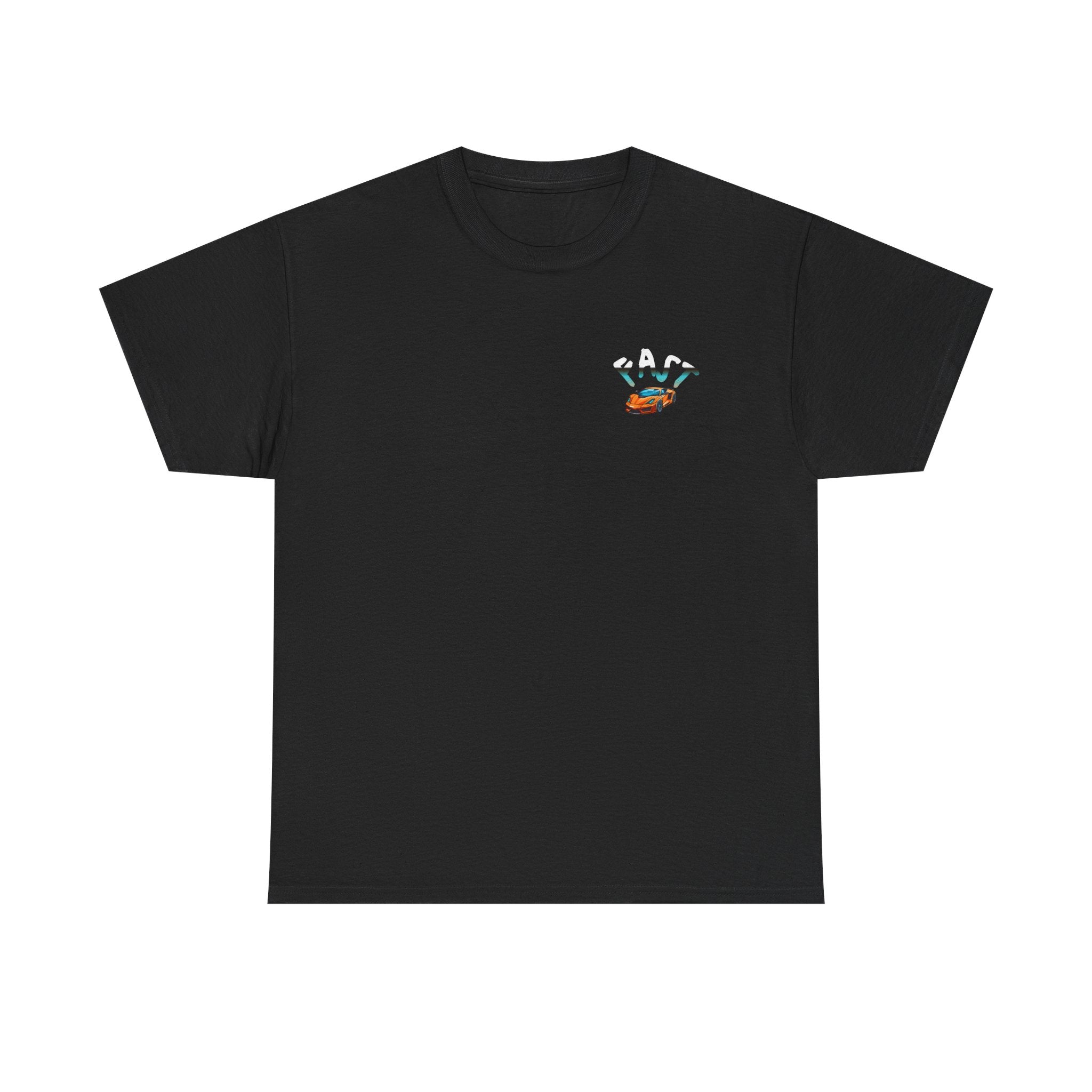 Racing Glitch Tee — Retro Speed Car Graphic T-Shirt