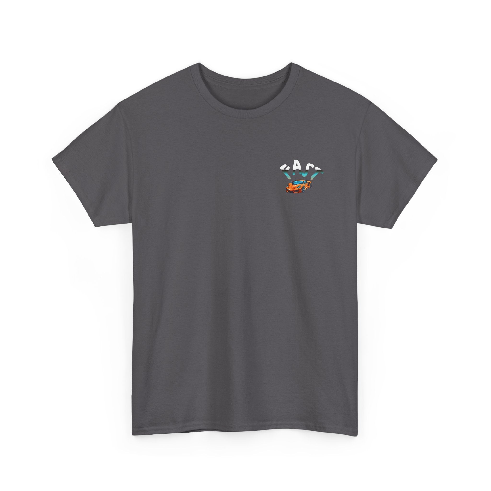 Racing Glitch Tee — Retro Speed Car Graphic T-Shirt