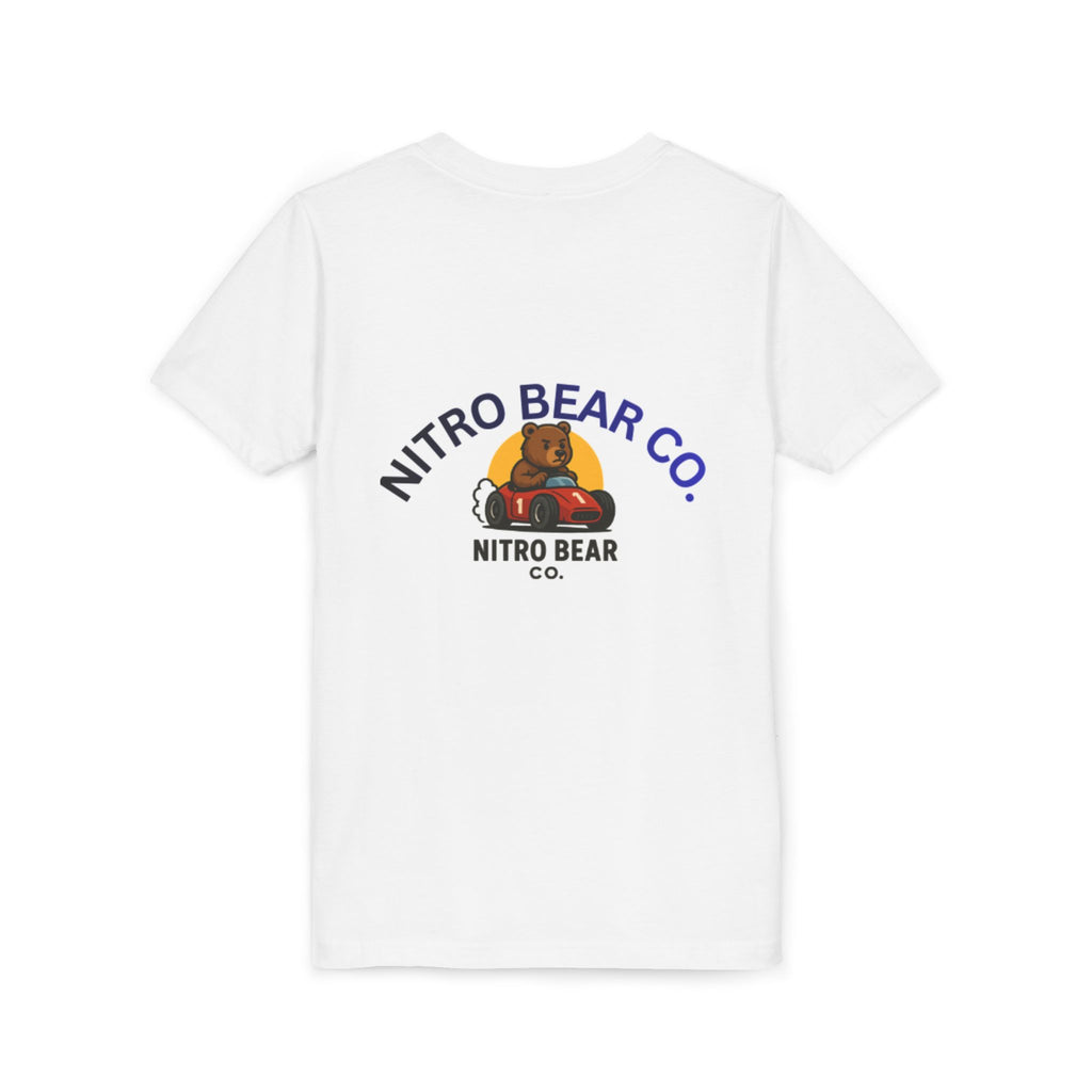 Youth Tee - Nitro Bear Co. Kids Racing Bear Logo T-Shirt
