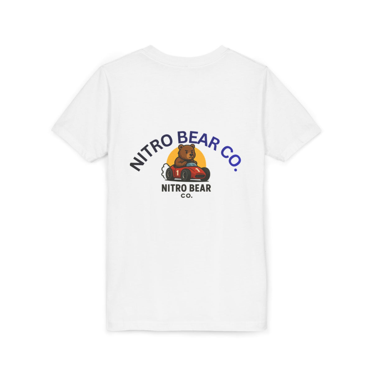 Youth Tee - Nitro Bear Co. Kids Racing Bear Logo T-Shirt