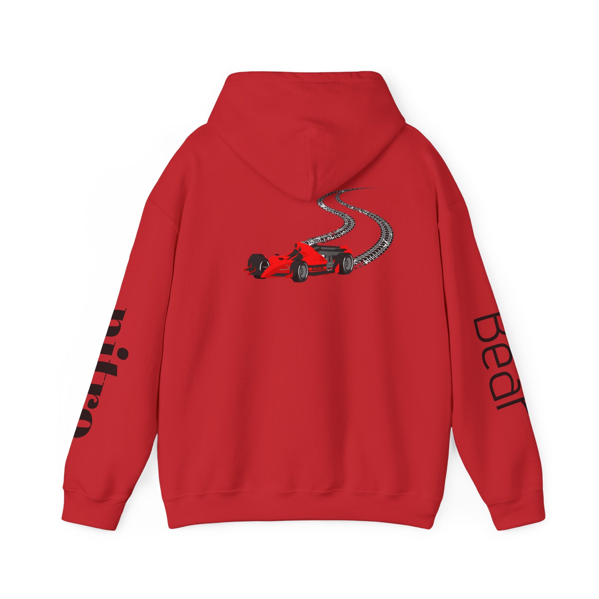 Nitro Bear Co. Racing Hoodie — Drift Car Graphic Pullover