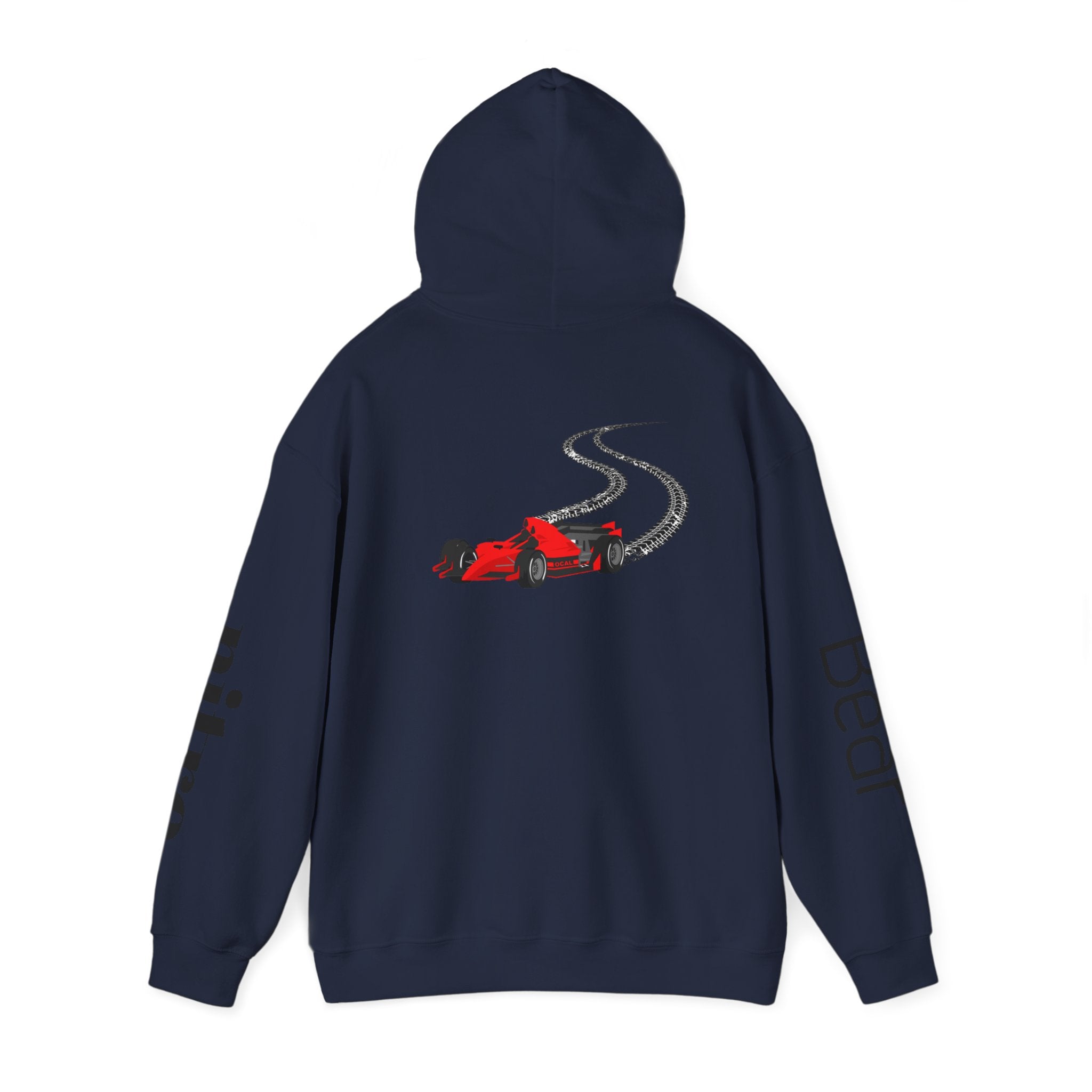 Nitro Bear Co. Racing Hoodie — Drift Car Graphic Pullover