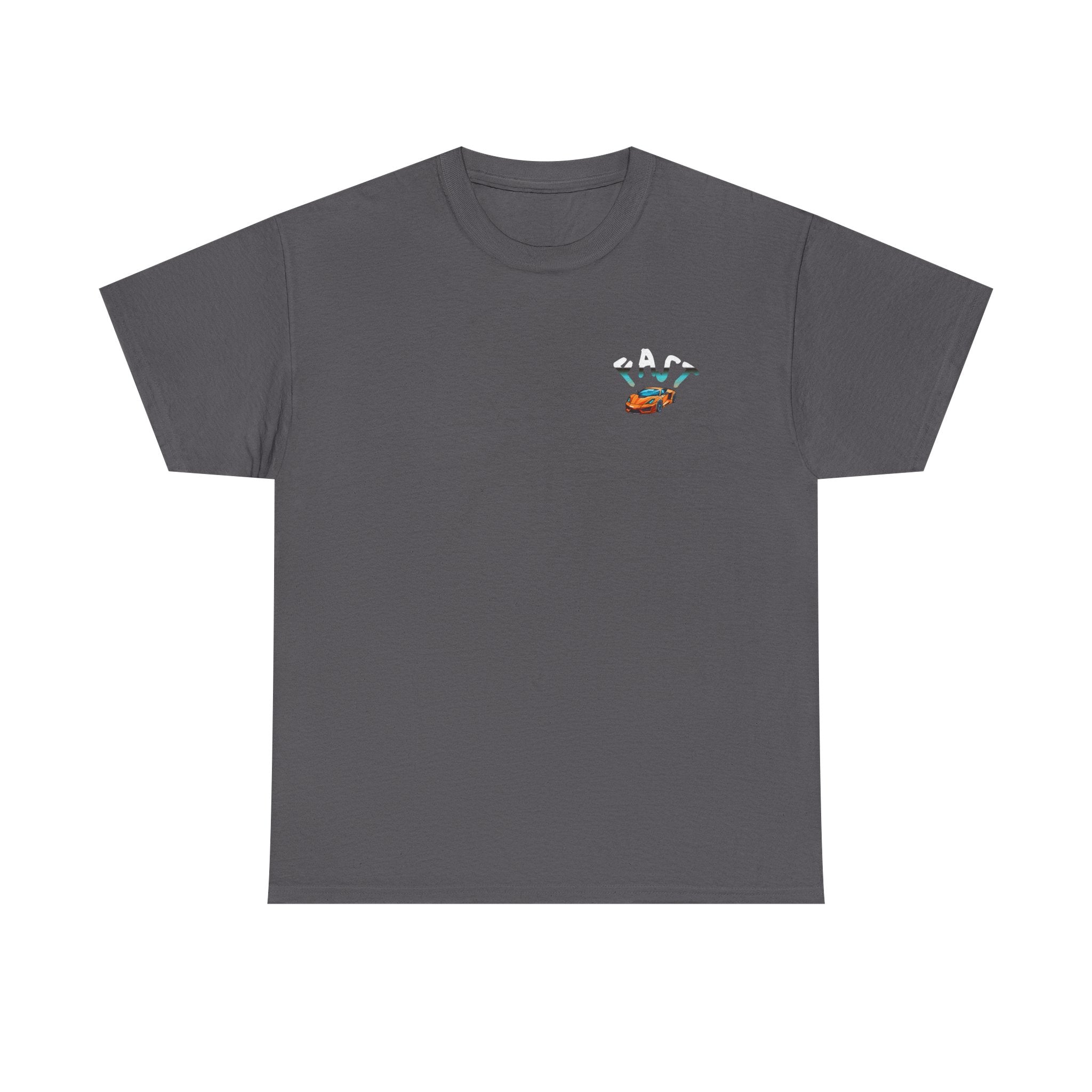 Racing Glitch Tee — Retro Speed Car Graphic T-Shirt