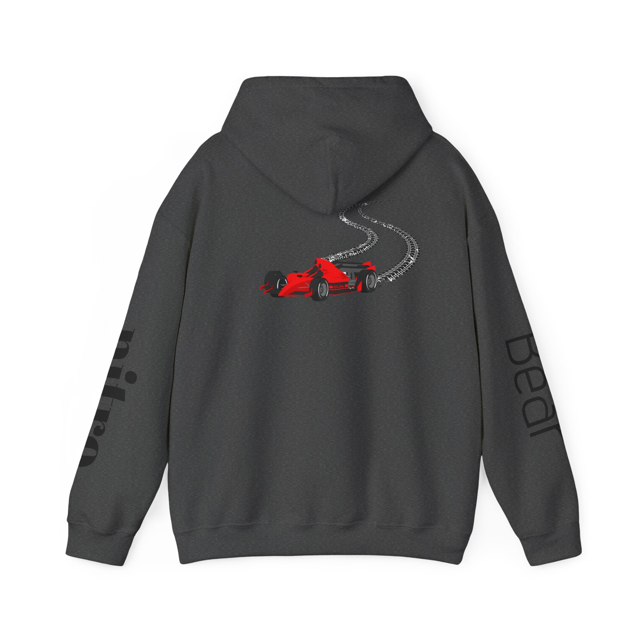 Nitro Bear Co. Racing Hoodie — Drift Car Graphic Pullover
