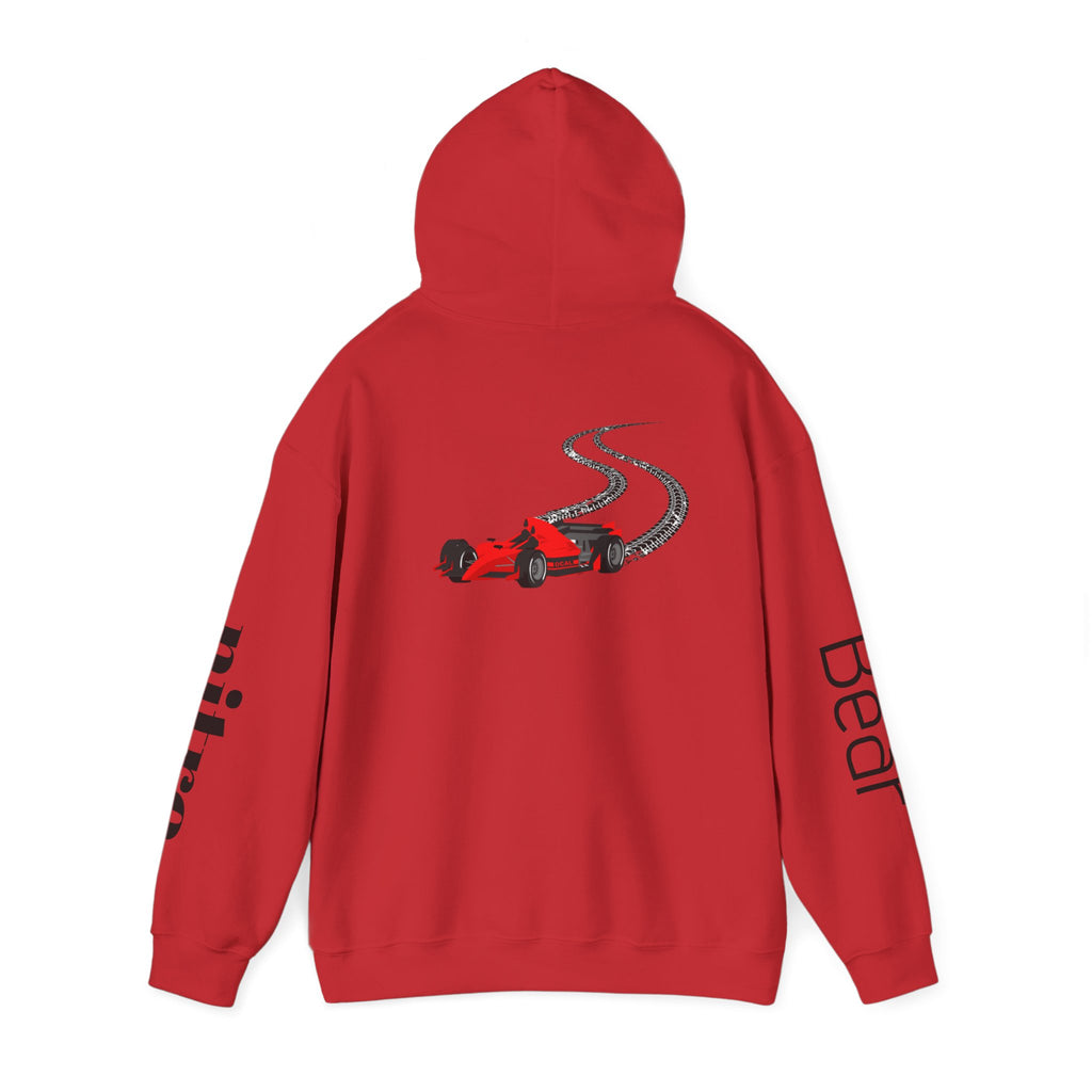 Nitro Bear Co. Racing Hoodie — Drift Car Graphic Pullover