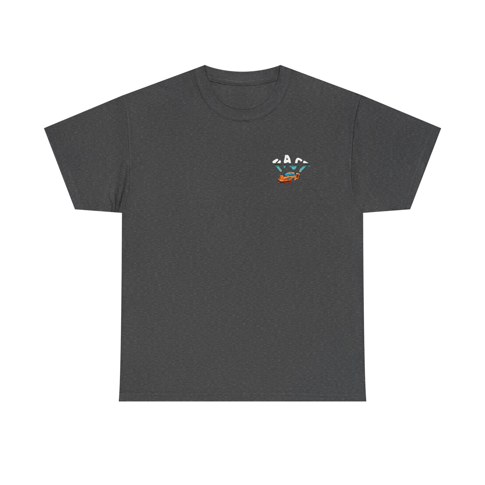 Racing Glitch Tee — Retro Speed Car Graphic T-Shirt