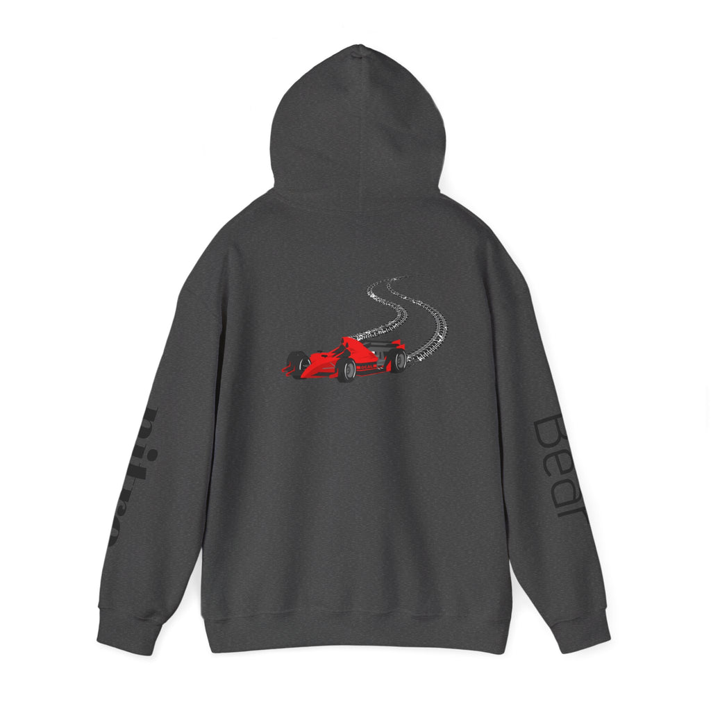 Nitro Bear Co. Racing Hoodie — Drift Car Graphic Pullover