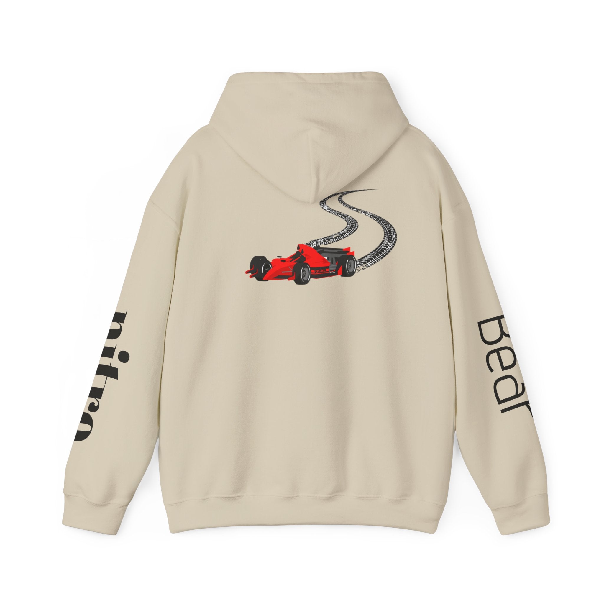 Nitro Bear Co. Racing Hoodie — Drift Car Graphic Pullover