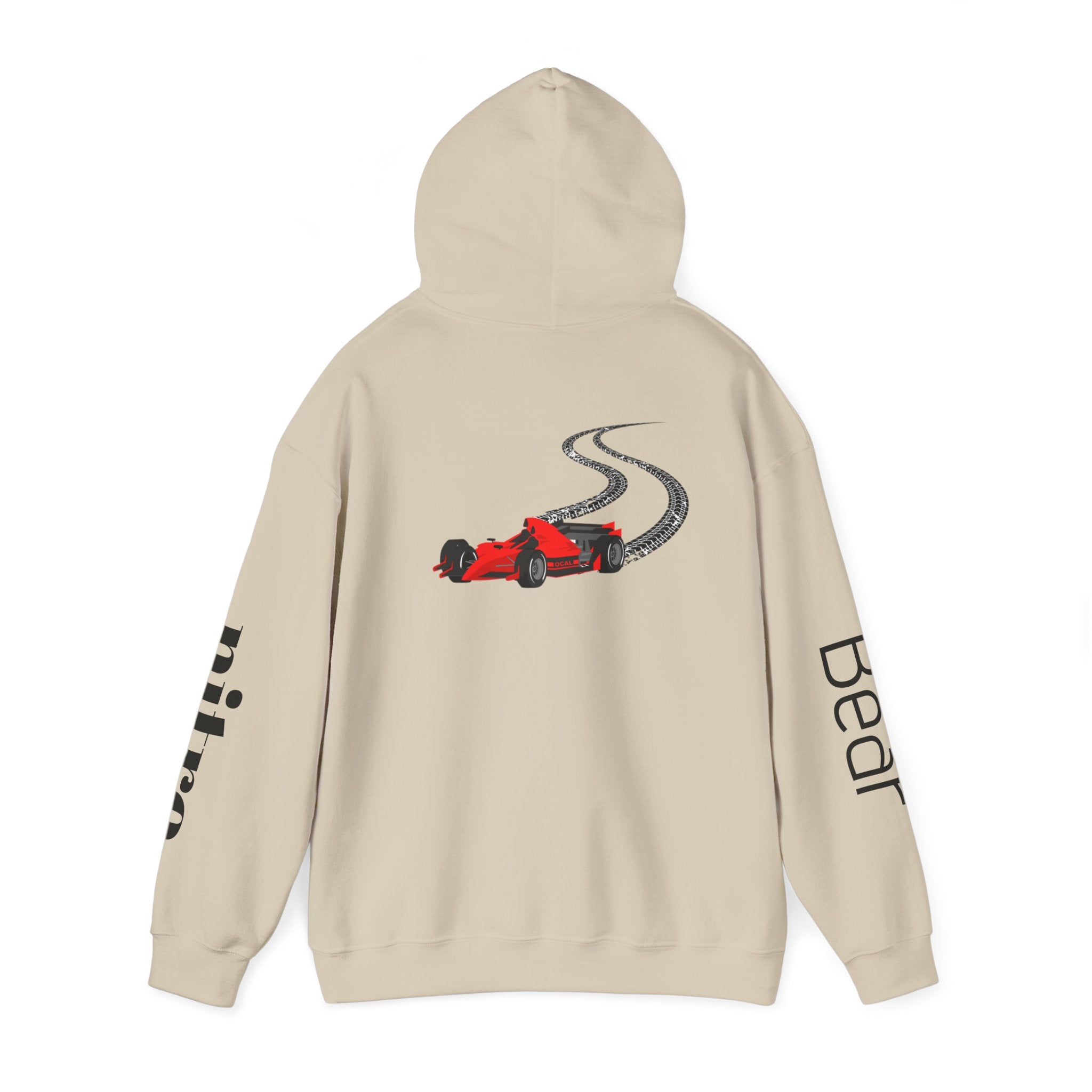 Nitro Bear Co. Racing Hoodie — Drift Car Graphic Pullover