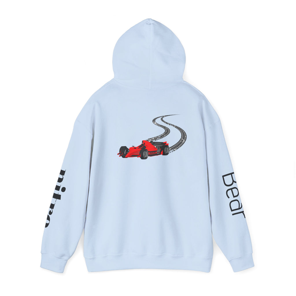 Nitro Bear Co. Racing Hoodie — Drift Car Graphic Pullover
