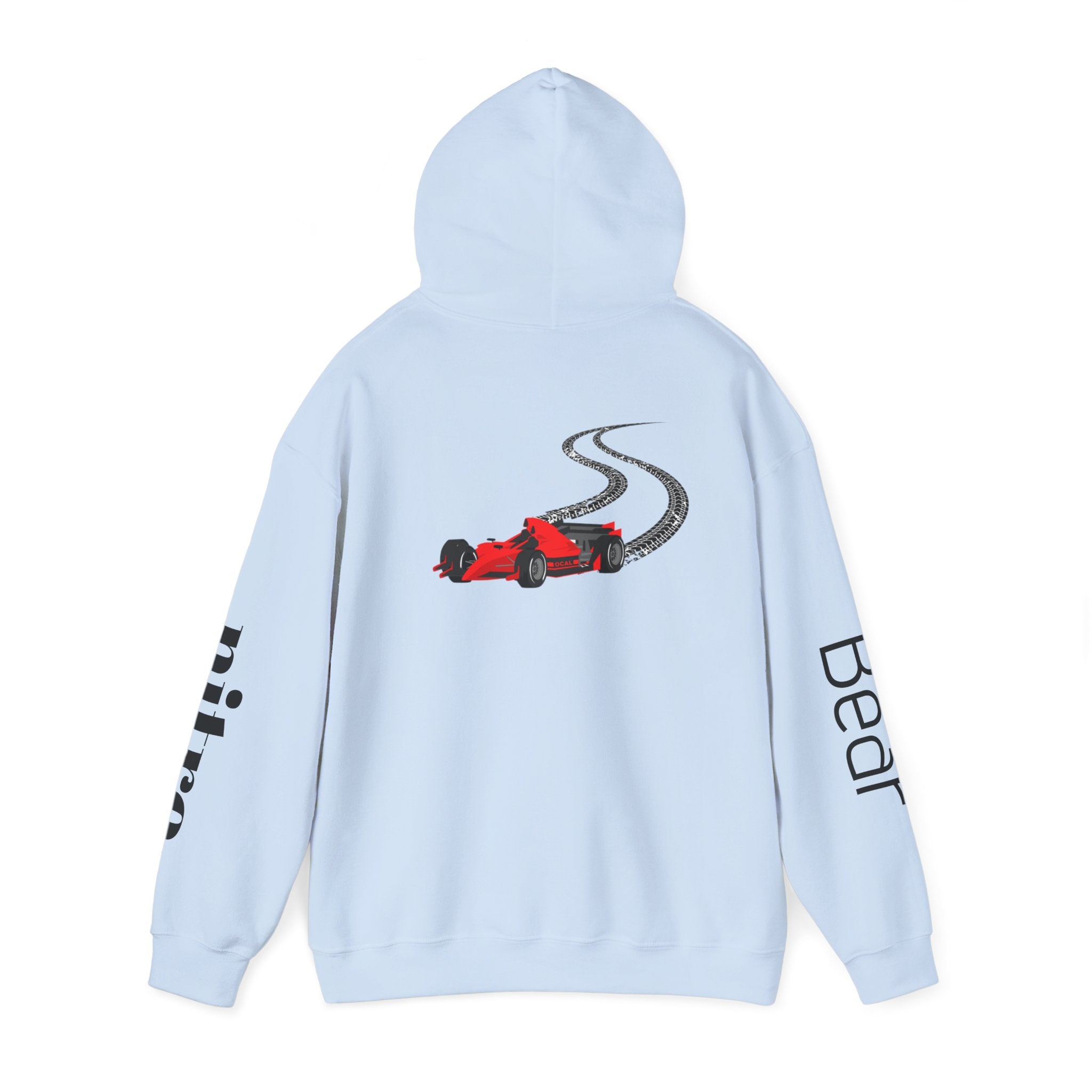 Nitro Bear Co. Racing Hoodie — Drift Car Graphic Pullover